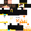 Minecraft skin texture, 64x64 pixels