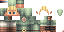 Minecraft skin texture, 64x32 legacy pixels