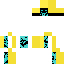 Minecraft skin texture, 64x64 pixels