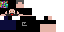 Minecraft skin texture, 64x32 legacy pixels