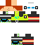 Minecraft skin texture, 64x64 pixels