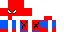Minecraft skin texture, 64x32 legacy pixels