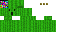 Minecraft skin texture, 64x32 legacy pixels