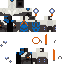 Minecraft skin texture, 64x64 pixels
