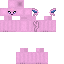 Minecraft skin texture, 64x64 pixels