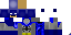 Minecraft skin texture, 64x32 legacy pixels