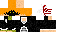 Minecraft skin texture, 64x32 legacy pixels