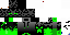 Minecraft skin texture, 64x32 legacy pixels