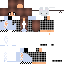 Minecraft skin texture, 64x64 pixels