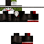 Minecraft skin texture, 64x64 pixels