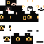 Minecraft skin texture, 64x64 pixels