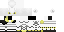 Minecraft skin texture, 64x32 legacy pixels