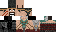 Minecraft skin texture, 64x32 legacy pixels