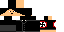 Minecraft skin texture, 64x32 legacy pixels
