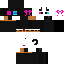 Minecraft skin texture, 64x64 pixels