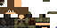Minecraft skin texture, 64x32 legacy pixels