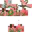 Minecraft skin texture, 64x64 pixels