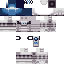 Minecraft skin texture, 64x64 pixels