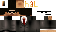 Minecraft skin texture, 64x32 legacy pixels