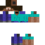 Minecraft skin texture, 64x64 pixels