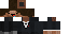 Minecraft skin texture, 64x32 legacy pixels