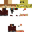 Minecraft skin texture, 64x64 pixels