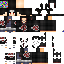 Minecraft skin texture, 64x64 pixels