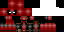 Minecraft skin texture, 64x32 legacy pixels