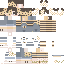 Minecraft skin texture, 64x64 pixels