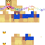 Minecraft skin texture, 64x64 pixels
