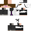 Minecraft skin texture, 64x64 pixels