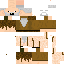 Minecraft skin texture, 64x64 pixels