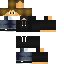 Minecraft skin texture, 64x64 pixels