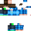 Minecraft skin texture, 64x64 pixels