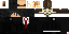 Minecraft skin texture, 64x32 legacy pixels