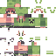 Minecraft skin texture, 64x64 pixels