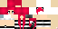 Minecraft skin texture, 64x32 legacy pixels