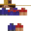 Minecraft skin texture, 64x64 pixels