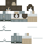 Minecraft skin texture, 64x64 pixels