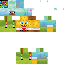 Minecraft skin texture, 64x64 pixels