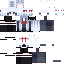 Minecraft skin texture, 64x64 pixels