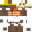 Minecraft skin texture, 64x64 pixels