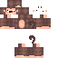 Minecraft skin texture, 64x64 pixels