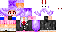 Minecraft skin texture, 64x32 legacy pixels