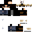 Minecraft skin texture, 64x64 pixels