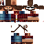 Minecraft skin texture, 64x64 pixels