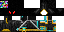 Minecraft skin texture, 64x32 legacy pixels