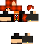 Minecraft skin texture, 64x64 pixels