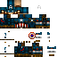 Minecraft skin texture, 64x64 pixels