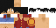 Minecraft skin texture, 64x32 legacy pixels